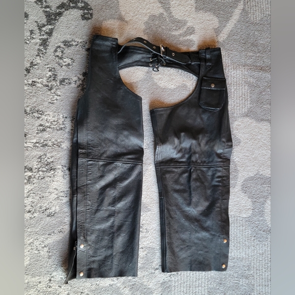 Vance Leather Riding Chaps - Picture 1 of 3